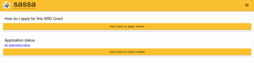  SASSA application for R350 apply online Apply for SRD