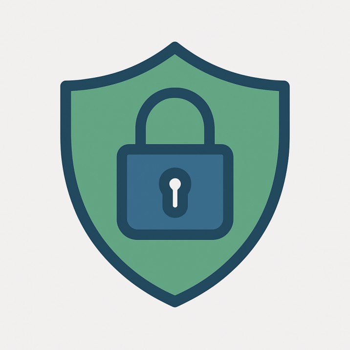 SASSA banking details A lock and shield graphic symbolizing security of SASSA payments