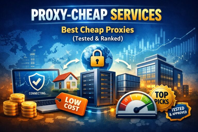 Proxy-Cheap Services: Best Cheap Proxies in 2026 (Tested & Ranked)