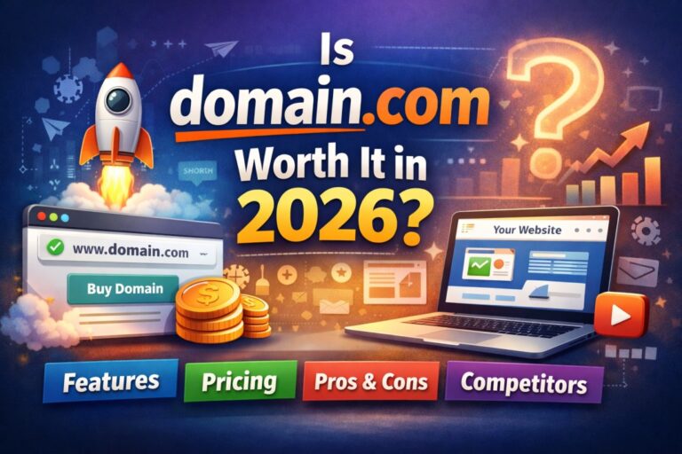 Is domain.com the Best Domain Registrar in 2026? Complete Review & Comparison