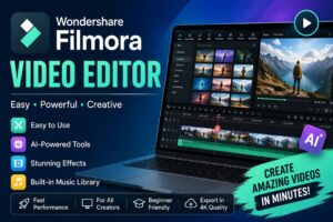 Read more about the article Filmora Video Editor Review: Is This the Best Easy Video Editing Tool in 2026?
