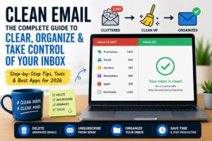 Read more about the article Clean Email: The Ultimate Guide to Cleaning Your Inbox Fast (2026)