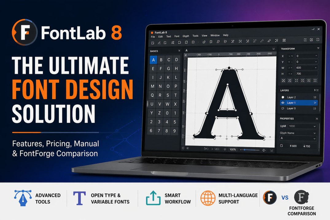 You are currently viewing FontLab 8 Review: Features, Pricing, Manual & Best Alternatives