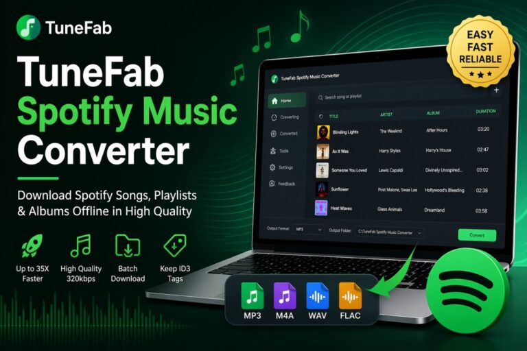 TuneFab Spotify Music Converter Review (2026): Is It Worth It?