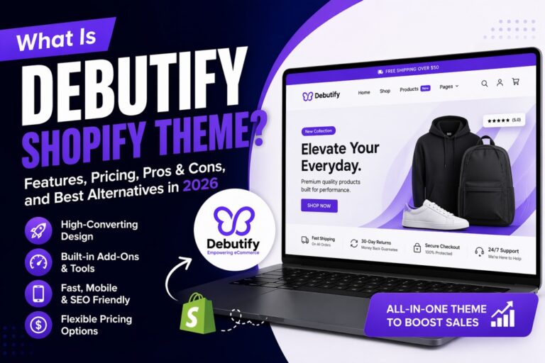 Debutify Shopify Theme Review: Features, Pricing, Pros & Best Alternatives (2026)