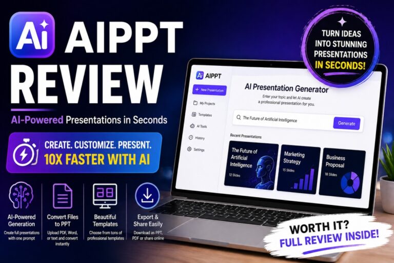 AIPPT Review 2026: The Ultimate Guide to AI Presentation Creation (Is It Worth It?)