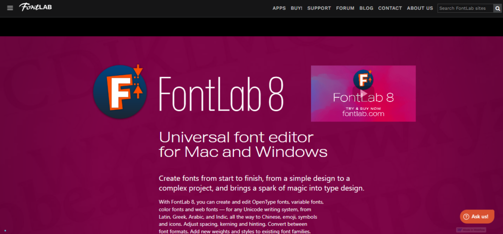 FontLab 8